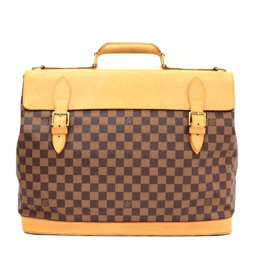 Louis Vuitton Clipper Damier Canvas Travel Bag Limited Edition