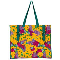 Hermès Large Yellow Parrots Beach Bag 2