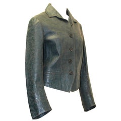 1990s Dries Van Noten Leather Jacket 