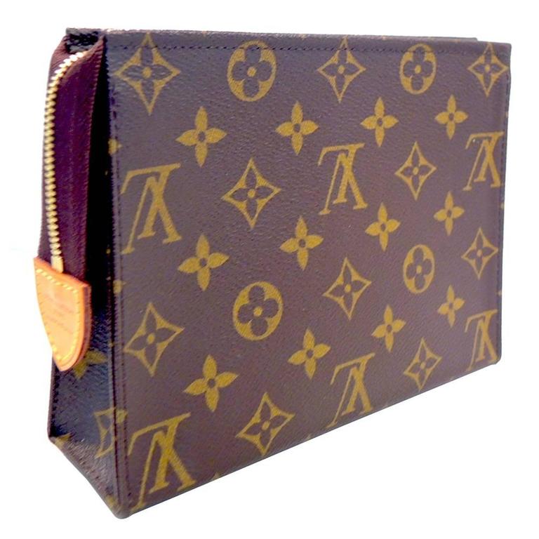 Louis Vuitton Rare Monogram Kisslock Pouch Marais Bucket Change Purse 1LVA113