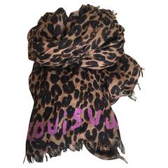 Louis Vuitton Leopard Stole