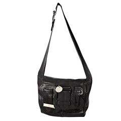 Black Chloe Leather Crossbody Bag
