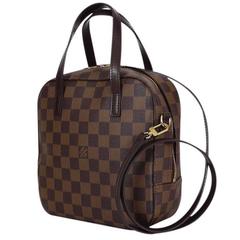 Handbags Louis Vuitton Louis Vuitton Damier Ebene Spontini Hand Bag SP Order N48021 LV Auth 27266a