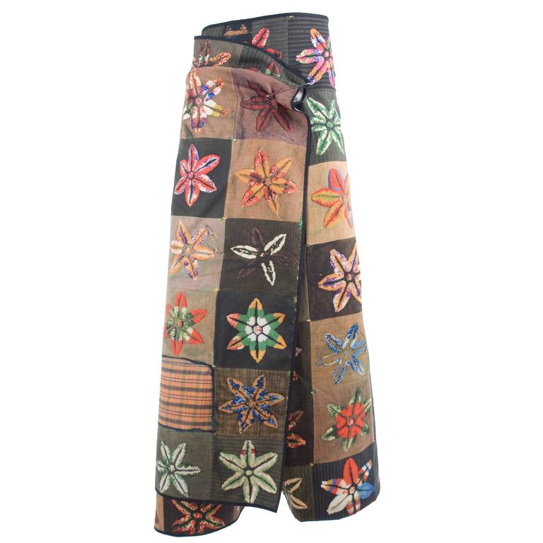 80s Comme des Garçons Wrap-Pant-Skirt For Sale at 1stDibs