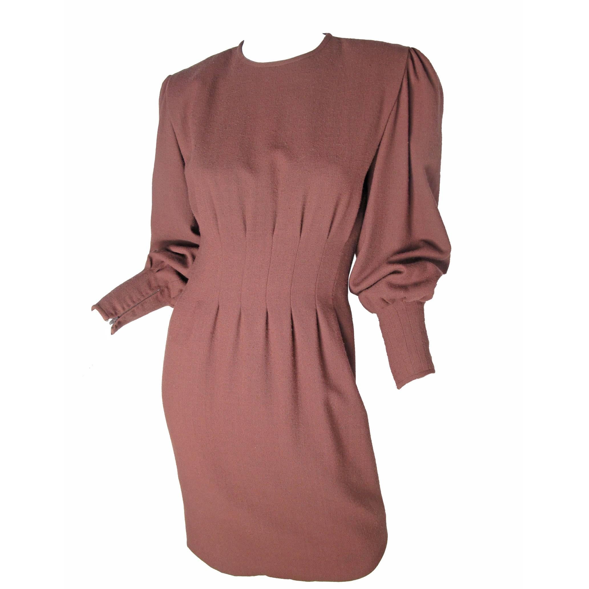 Michael Novarse Dress with Pleating