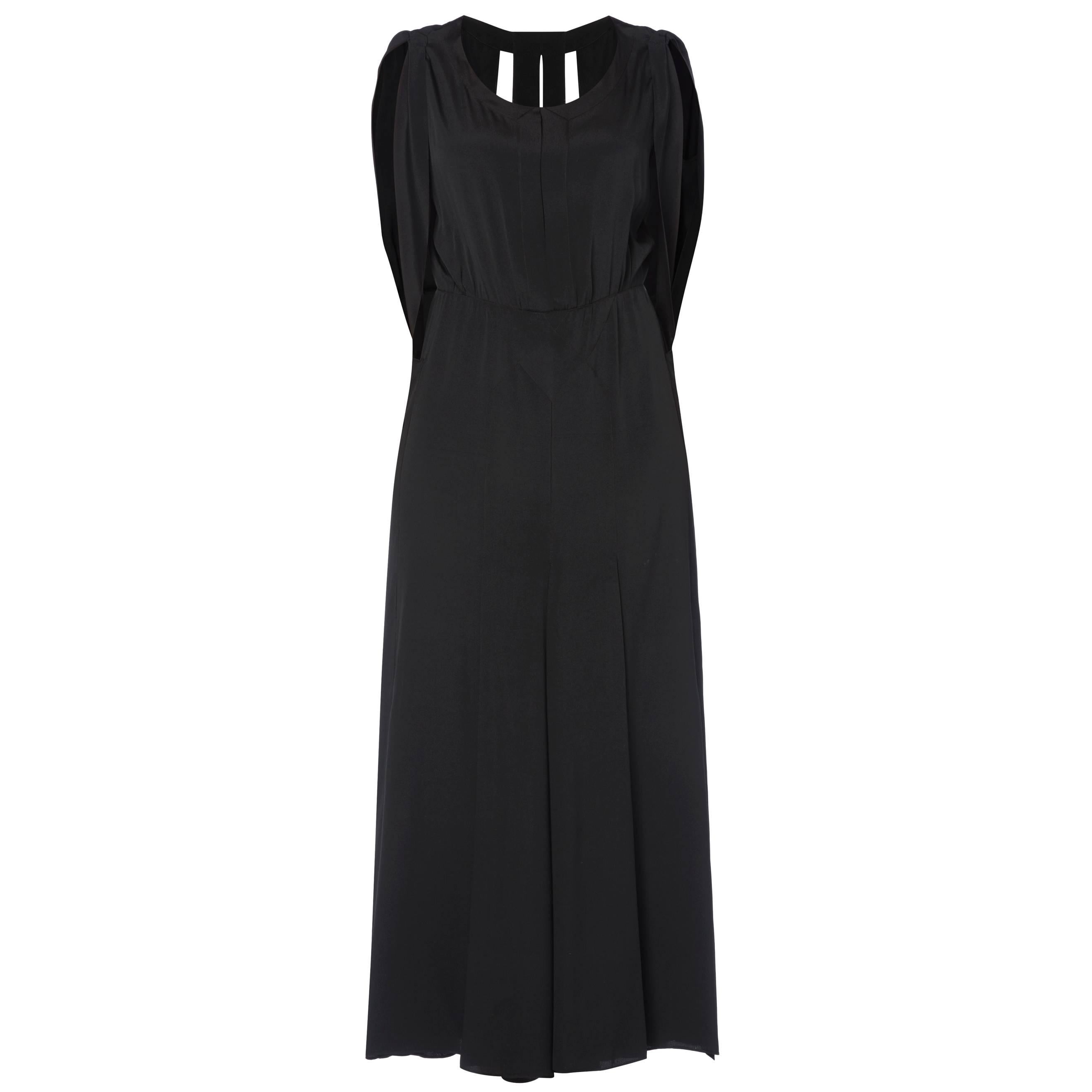 Jean Patou haute couture black dress, Autumn/Winter 1932 For Sale
