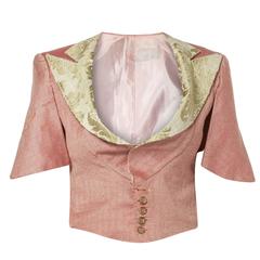 Alexander McQueen red jacket, Highland Rape Collection, Autumn/Winter 1995