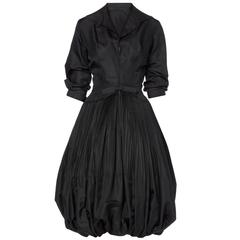 Seymour Jacobson black dress, circa 1958