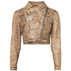 Ossie Clark Schlangenlederjacke, um 1966
