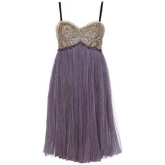 Lanvin purple dress & bolero, Autumn/Winter 2005 8