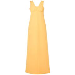 Courrèges yellow dress, circa 1969 10