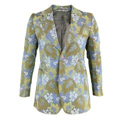 Incredible 1960s Maggy Rouff Men's Tapestry Brocade Blazer 11