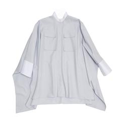 Alexander McQueen Sky Blue Batwing Shirt 2