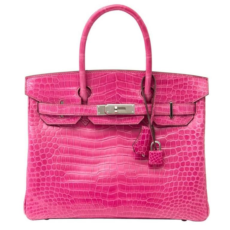 Hermes Birkin 30 Crocodile Porosus 