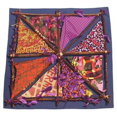2012 Hermes " Le Robinson Chic" Silk Scarf 1