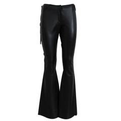 Dolce & Gabbana Blacl Leather Pants