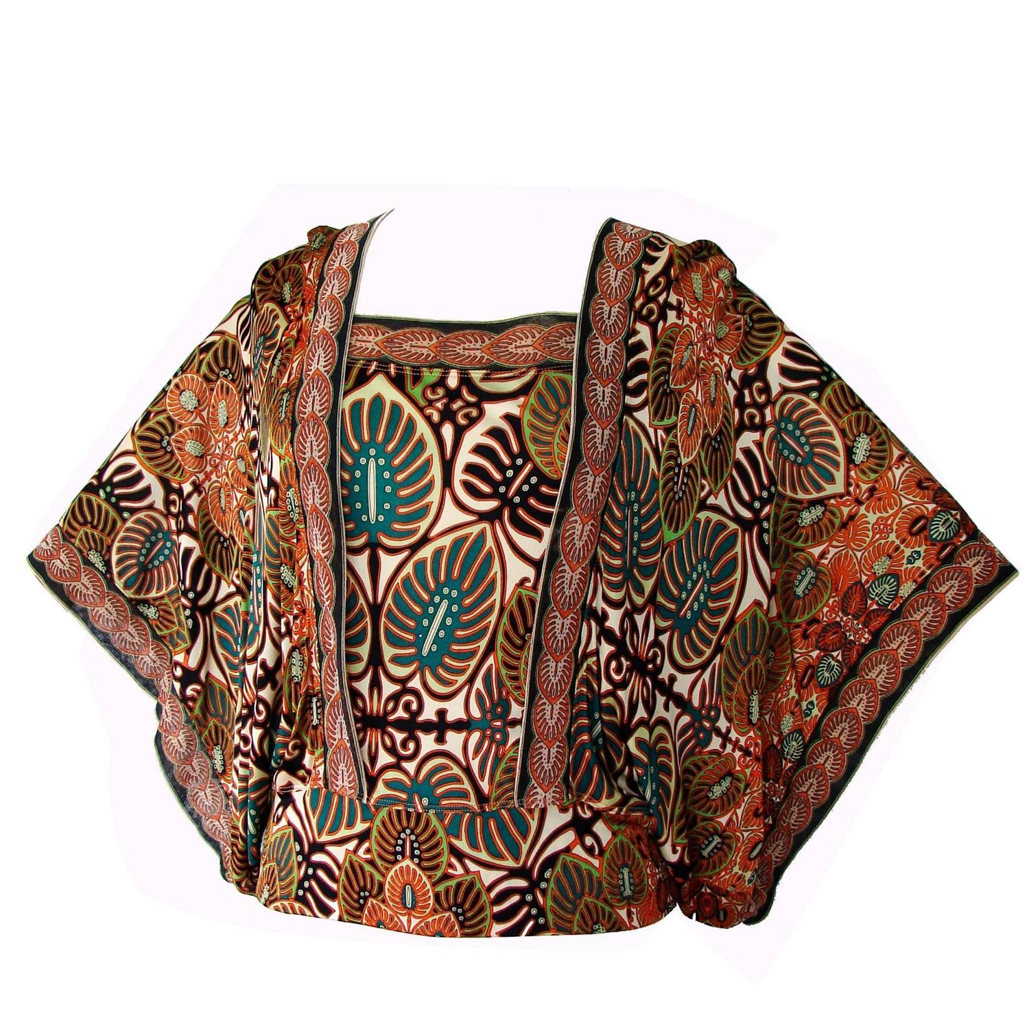 monalisa interiors Soleil Paul Jean Blouse L Colorful Gaultier Angel Size Sleeve Top Mesh monalisa interiors Soleil Paul Jean Blouse L Colorful Gaultier Angel Size Sleeve Top Mesh