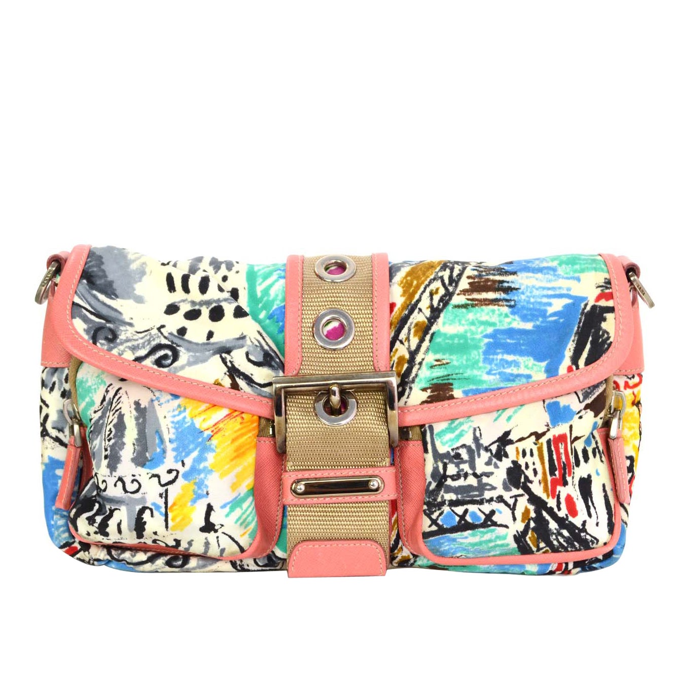 prada multicolor bag