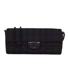 Chanel Canvas Travel Ligne East/West Flap Bag BHW