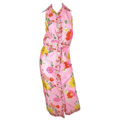 1970s Oscar de la Renta Floral Set 7