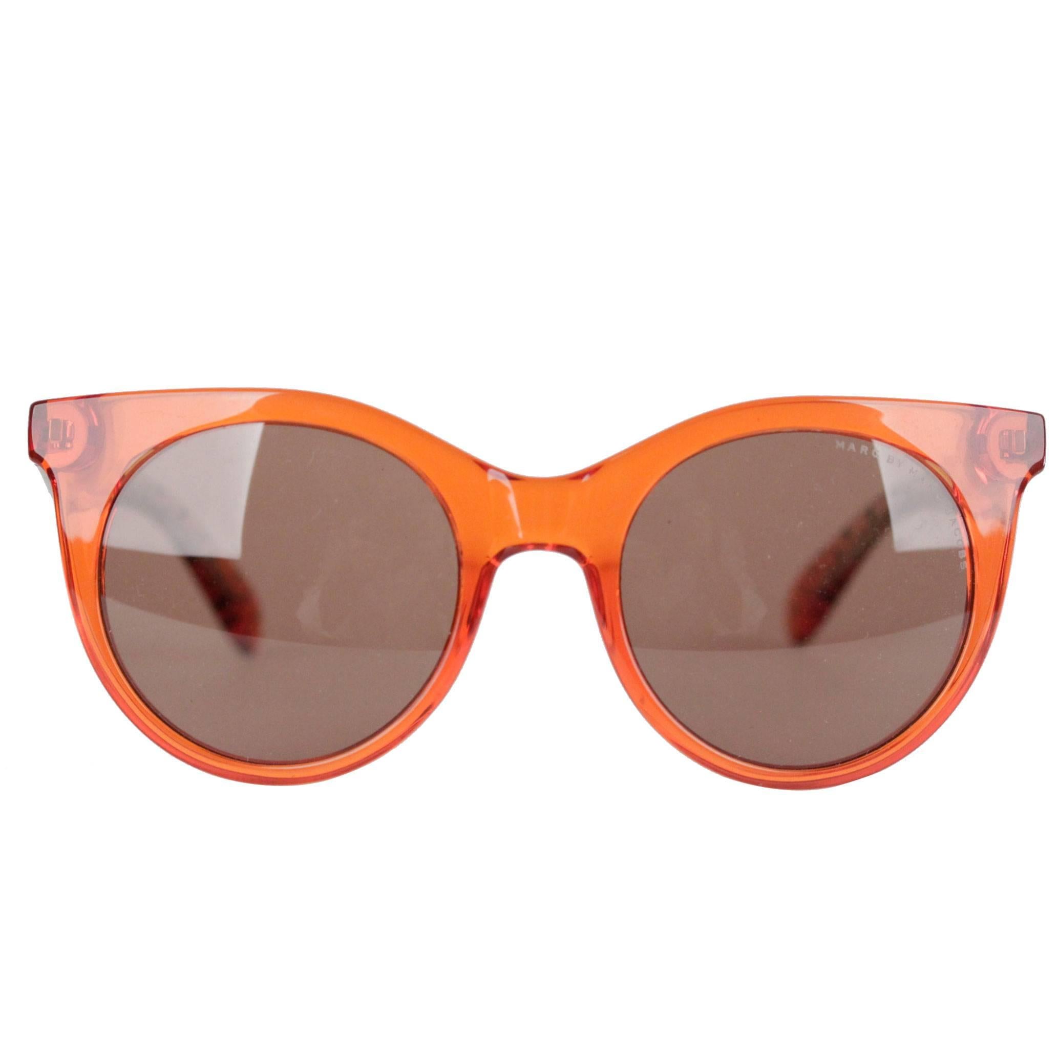 MARC by MARC JACOBS Eyewear MMJ 412/S 6HM UT Orange SUNGLASSES w/ CASE