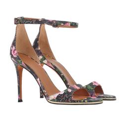 Givenchy NEW and SOLD OUT Multi Color Leather High Heels Sandals in Box