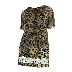 S/S 2011 Runway Giambattista Valli Emboridered Leopard Dress 4