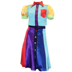 1970s Mr. Freedom Rainbow Two Piece