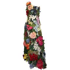 60s Handmade Flower Gown