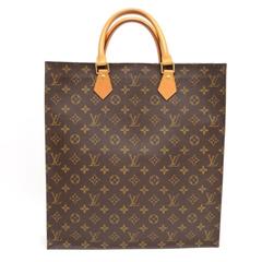 Retro Louis Vuitton Sac Plat Monogram Canvas Tote Hand Bag