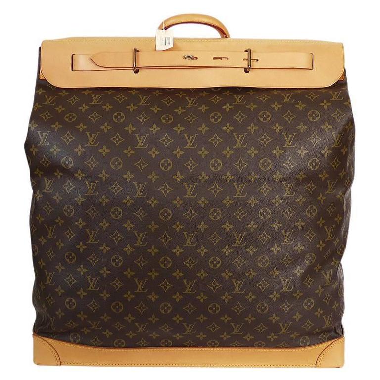 Louis Vuitton Monogram Steamer Bag 55 Travel Bag Rare at 1stdibs