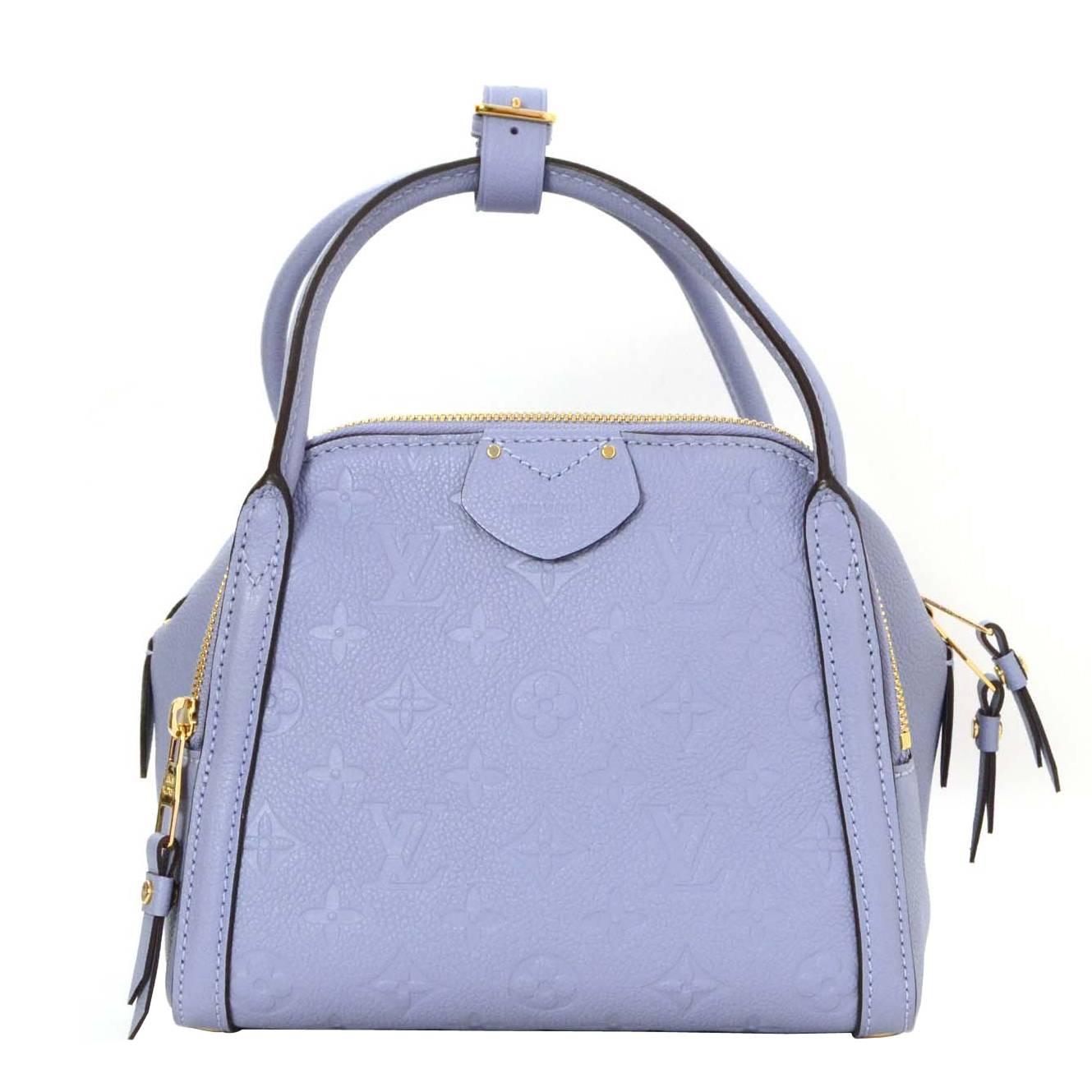 Louis Vuitton Lilas Periwinkle Empreinte Marais BB Bag GHW