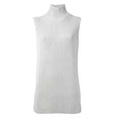 Hermes Vintage Sleveless Knit Sweater 4