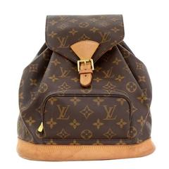 Louis Vuitton Moyen Montsouris MM Monogram Canvas Backpack Bag