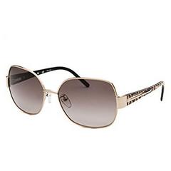 Givenchy SGV414 8FEX Women's Round Gold Tone Sunglasses