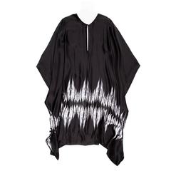 Thomas Wylde Black & White Silk Kaftan 7