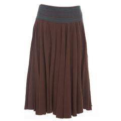 Dries Van Noten Circle Skirt With Embroidered Waist, Spring 2003 5