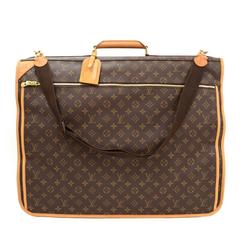 Retro Louis Vuitton Monogram Canvas Portable Bandouliere Garment Suite Travel Bag