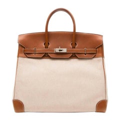 Hermes HAC Toile 35cm Birkin