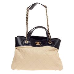 Chanel In The Mix Shopping Bag Quilted Calfskin Large