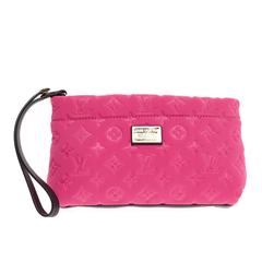 Louis Vuitton Scuba Clutch Monogram Embossed Neoprene