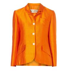 Lanvin orange jacket, circa 1965 5