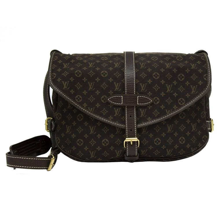 2000's Louis Vuitton Saumur 30m Double Saddle Bag at 1stdibs