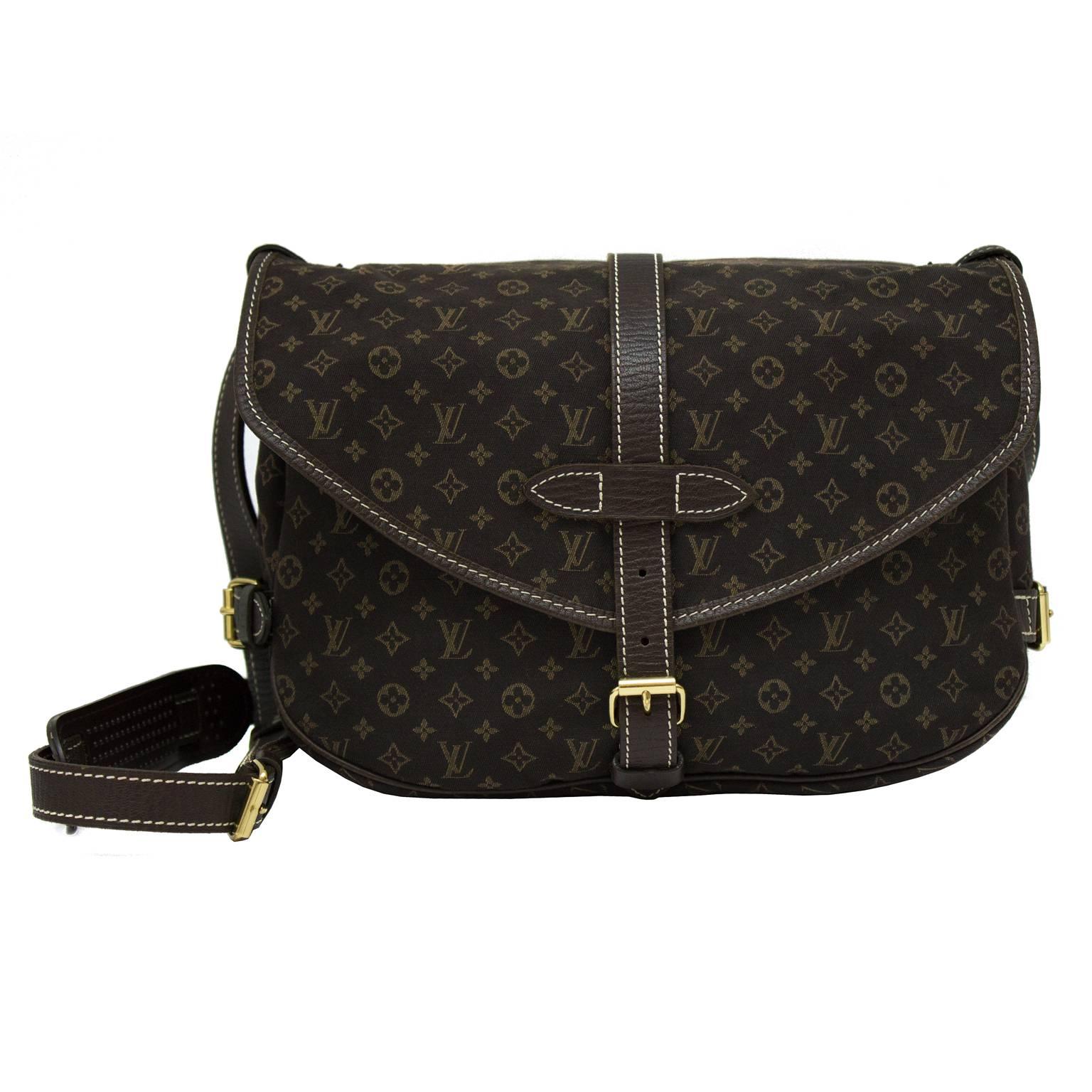 2000's Louis Vuitton Saumur 30m Double Saddle Bag