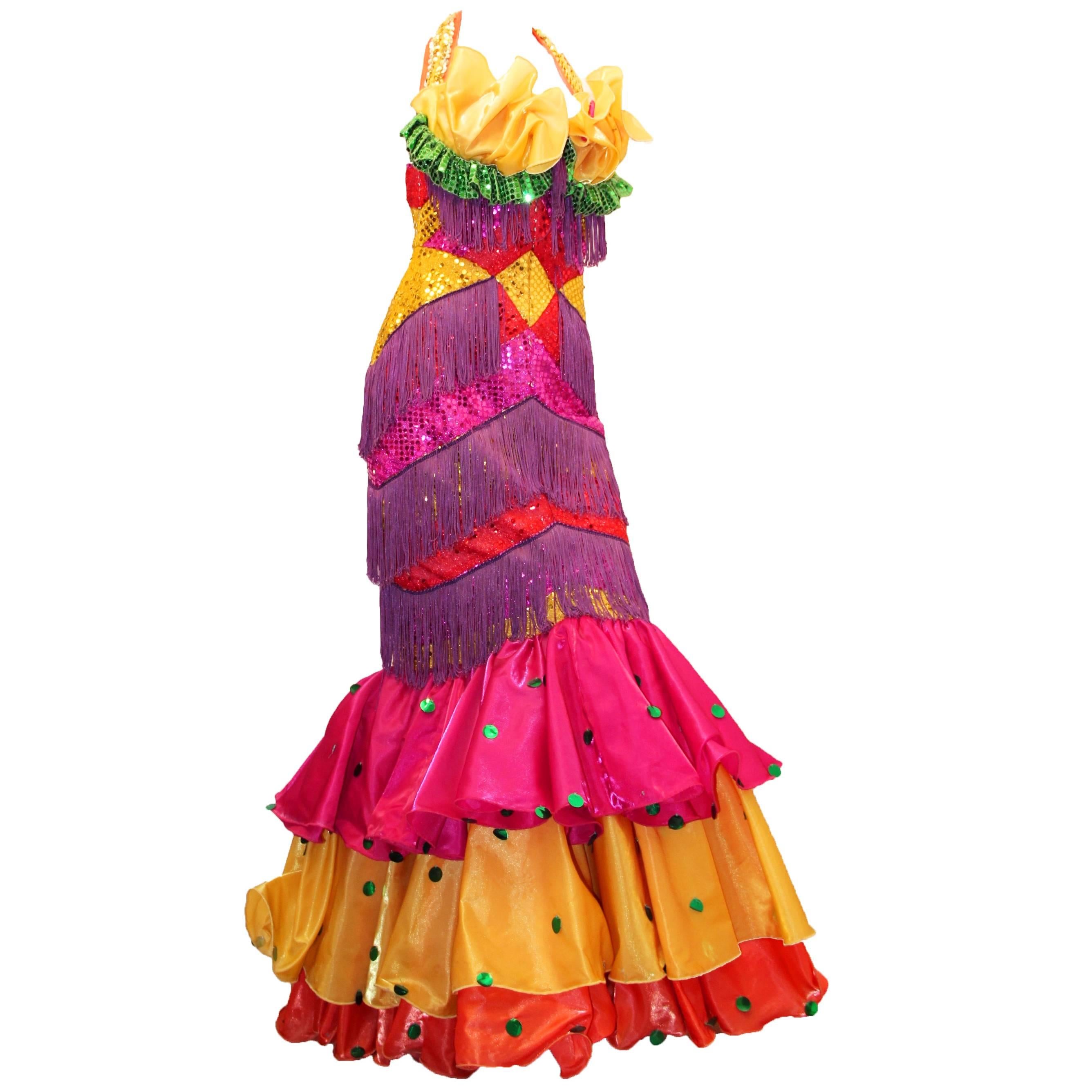 70s Chiquita Banana Dress