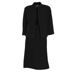 Black Christian Dior Skirt Suit 3