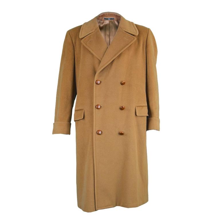 Vintage Wool Overcoat 55