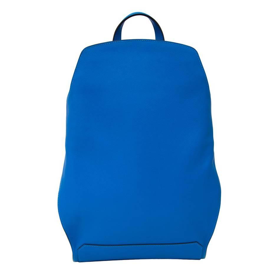 Brand New Hermes Cityback 27 Backpack Blue Hydra Veau Evercolor at 1stDibs  | cityback hermes, hermes city backpack, hermes cityback backpack