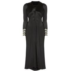 Lanvin haute couture black dress, Spring/Summer 1938 10