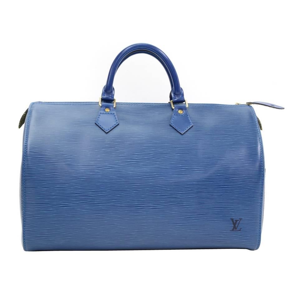 Louis Vuitton Speedy 35 Epi Leather City Hand Bag